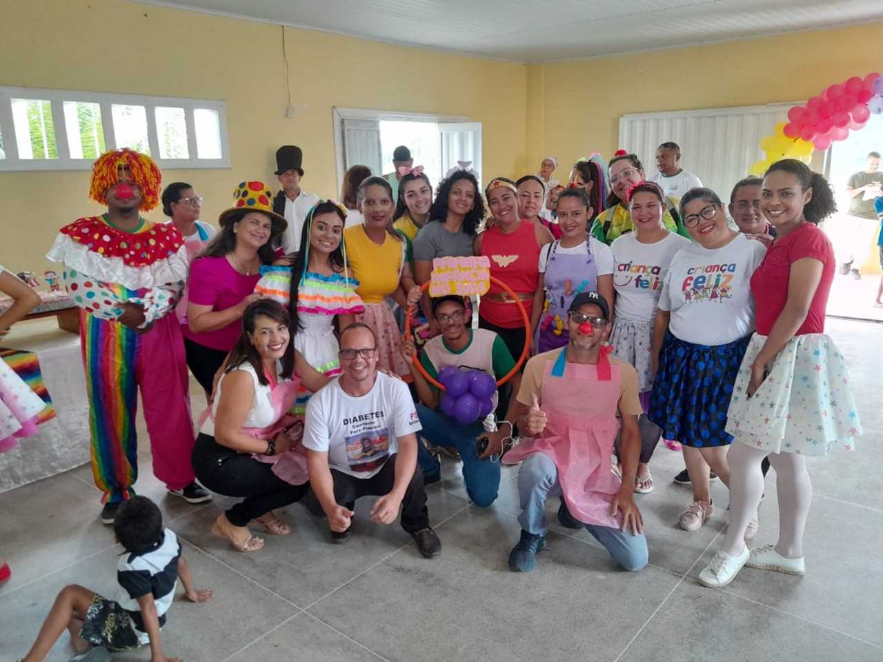 Camacã: PSF Narciso Araújo promoveu festa para cerca de 200 crianças